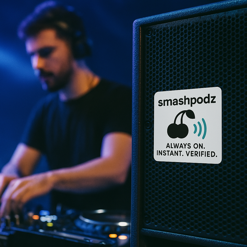 Permanent Sticker - Powered by Smashpodz™ - Image 4