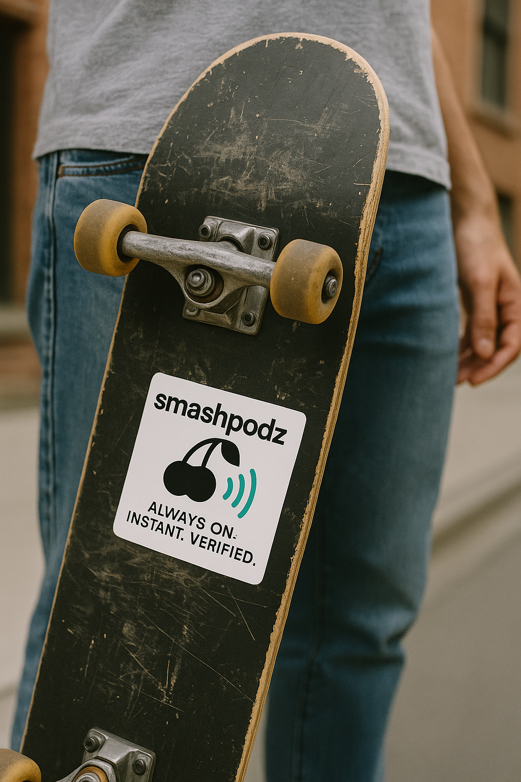 Permanent Sticker - Powered by Smashpodz™ - Image 5