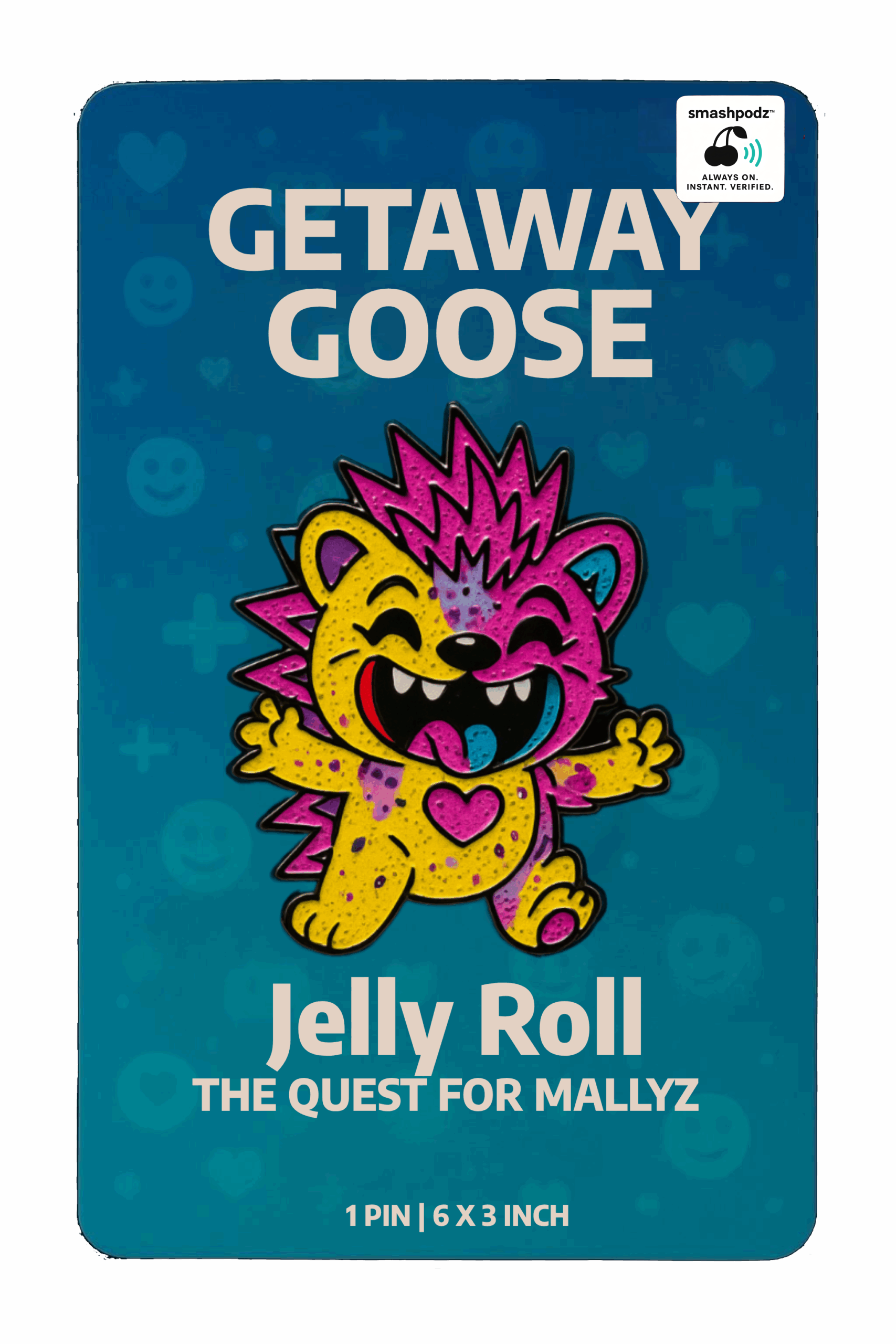 Getaway Goose Pin – Series 1 Jelly Roll – Powered by Smashpodz™