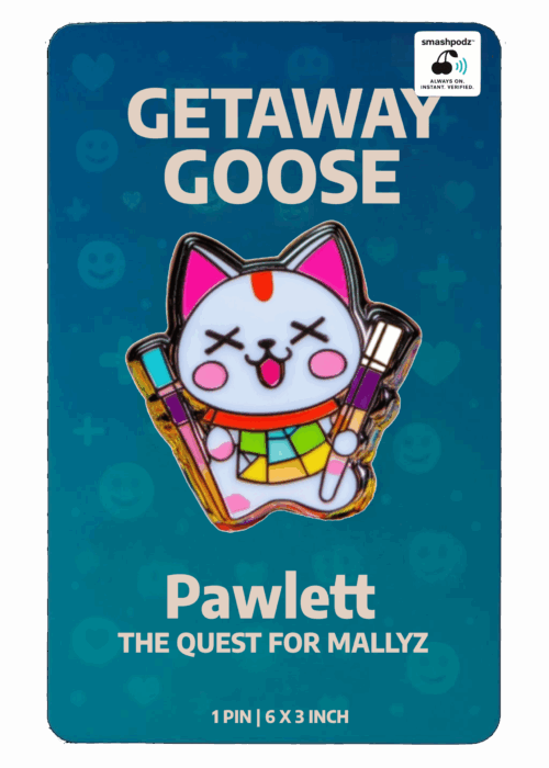 Getaway Goose Pin – Series 1 Pawlett – Powered by Smashpodz™
