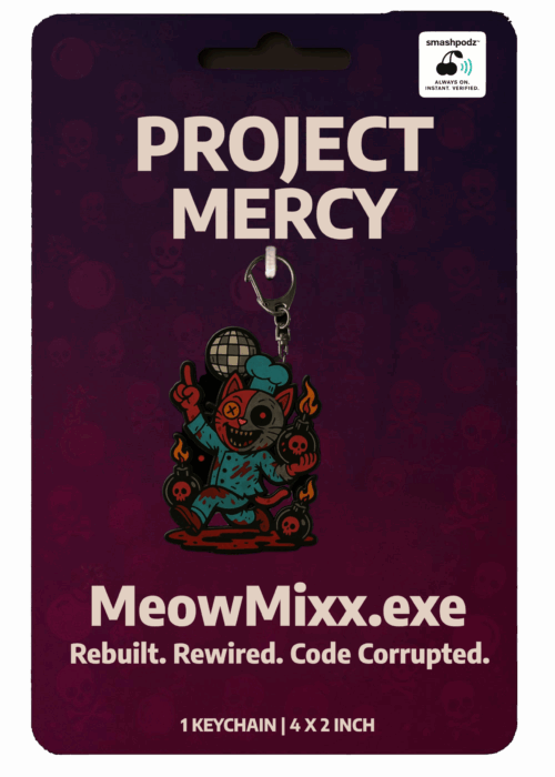 Project Mercy Keychain – Series 1 MeowMixx.exe – Powered by Smashpodz™