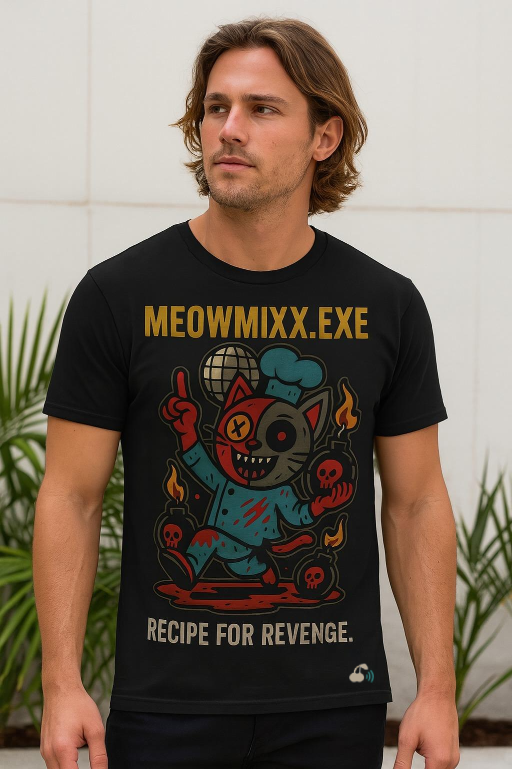 Project Mercy - Meowmixx.exe Shirt - Powered by Smashpodz™ - Image 2