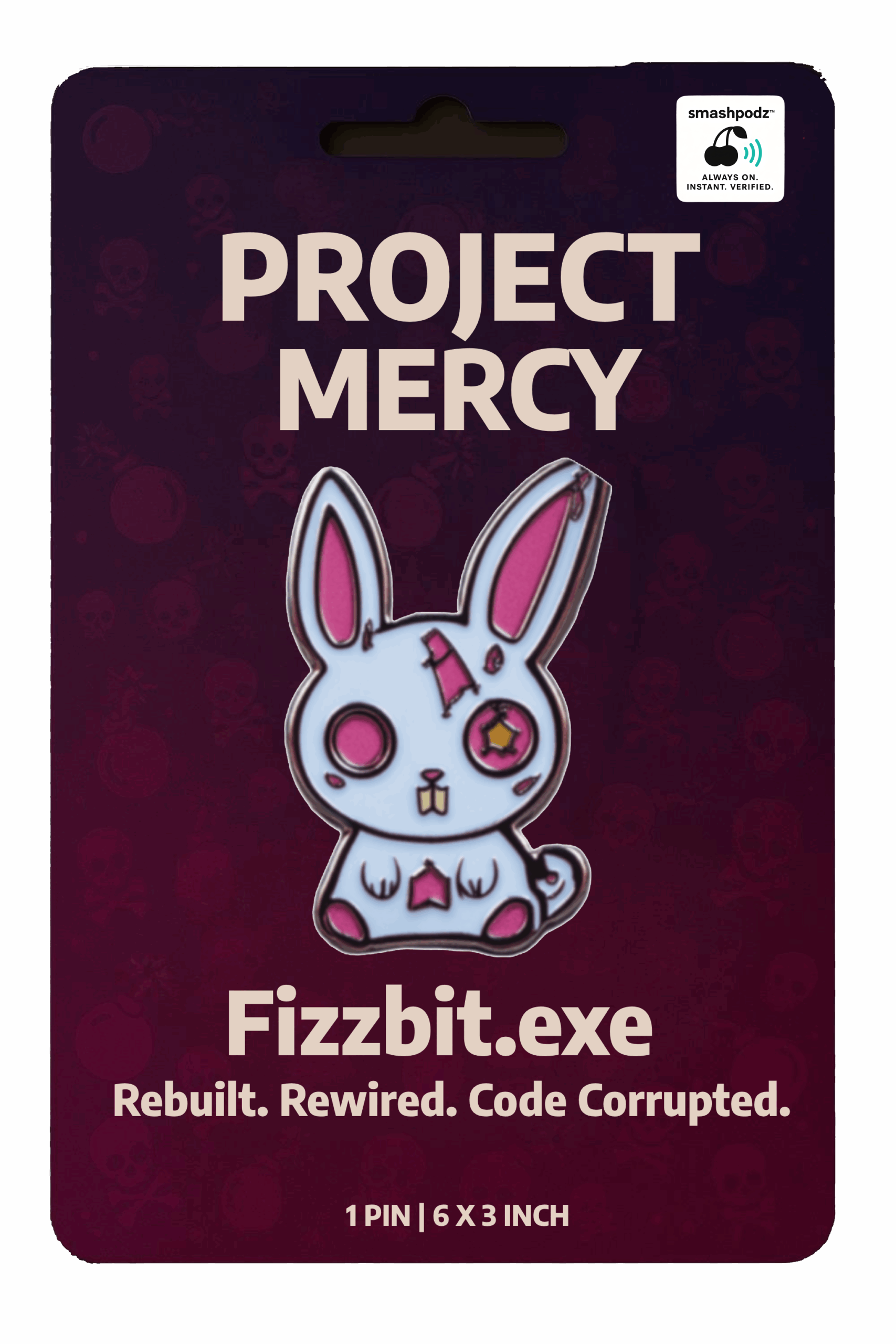 Project Mercy Pin – Series 1 Fizzbit.exe – Powered by Smashpodz™