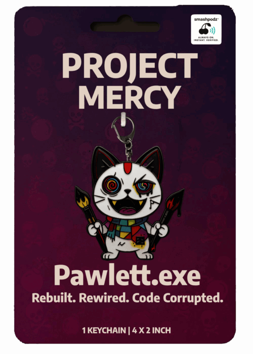 Project Mercy Keychain – Series 1 Pawlett.exe – Powered by Smashpodz™