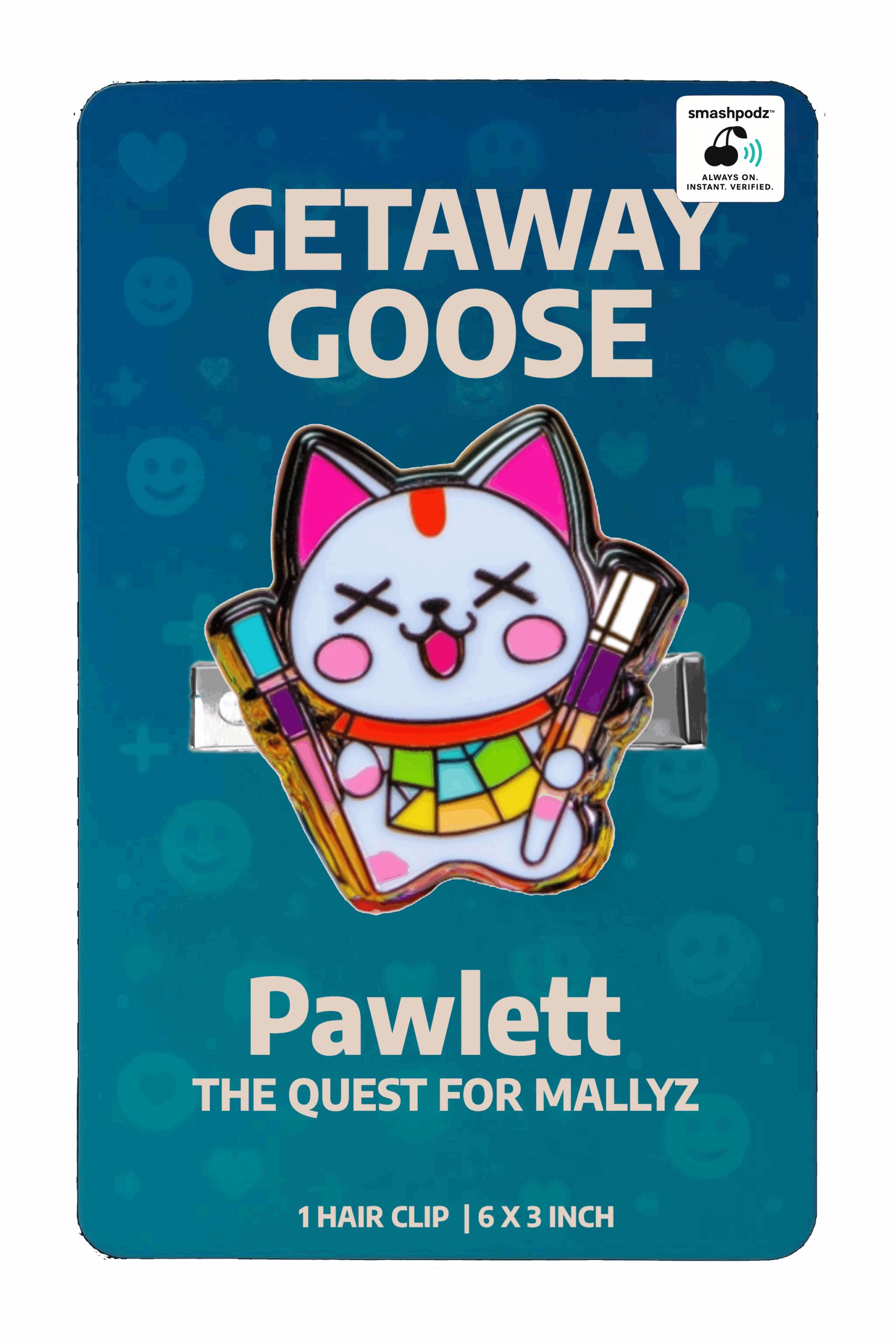 Getaway Goose Hair Clip – Series 1 Pawlett – Powered by Smashpodz™