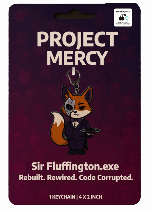 Project Mercy Keychain – Series 1 Sir Fluffington.exe – Powered by Smashpodz™