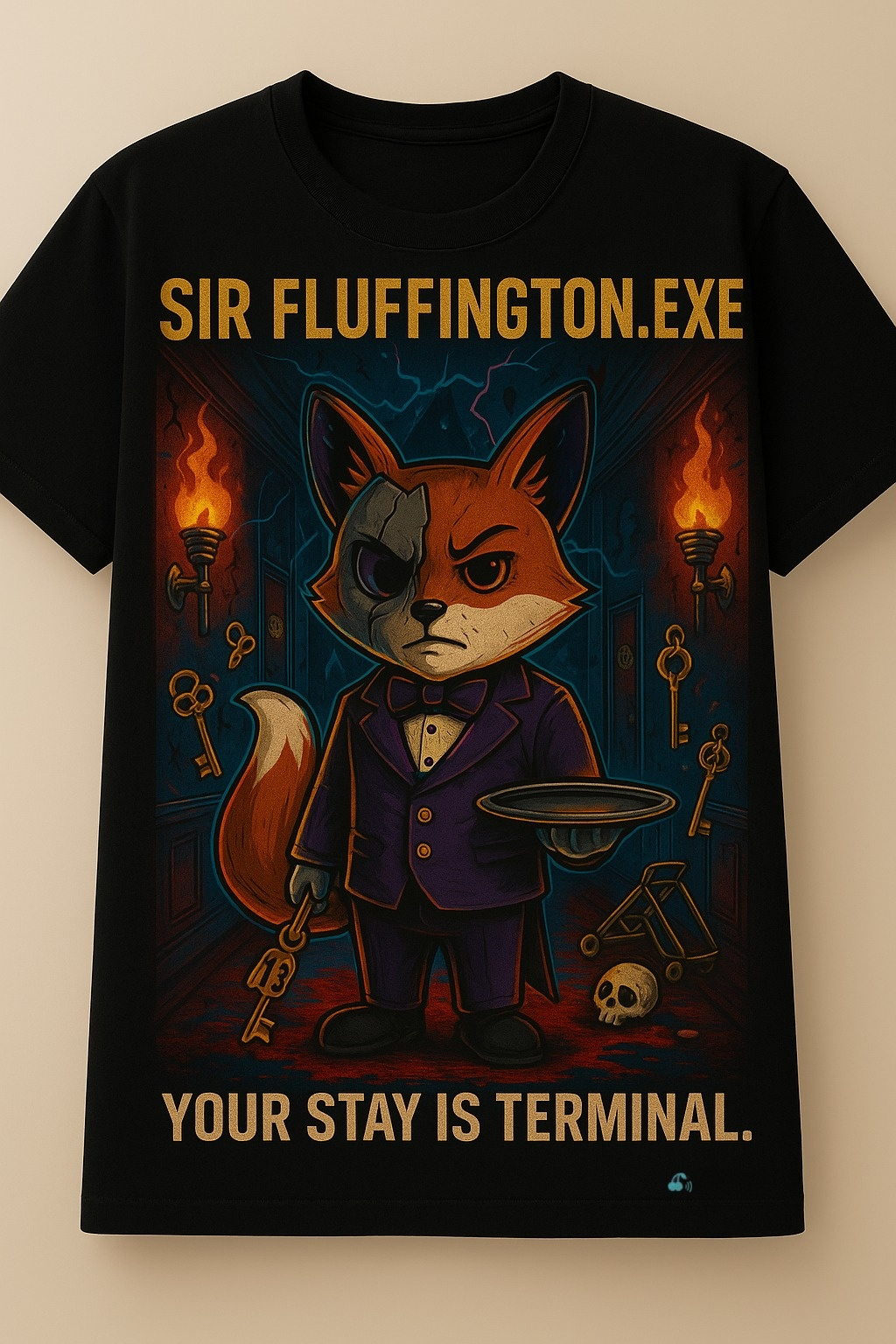 Project Mercy - Sir Fluffington.exe Shirt - Powered by Smashpodz™