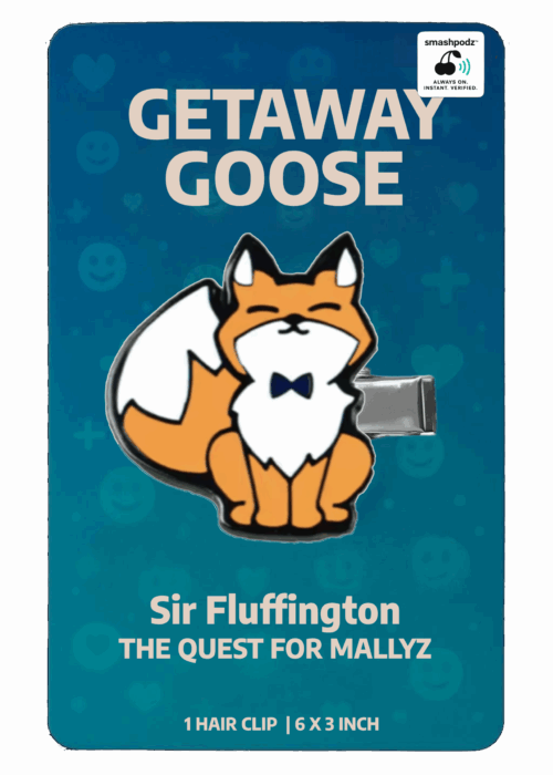 Getaway Goose Hair Clip – Series 1 Sir Fluffington – Powered by Smashpodz™