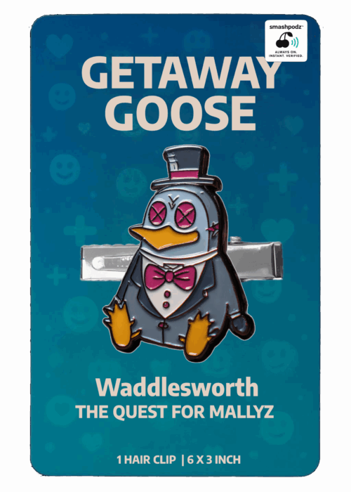 Getaway Goose Hair Clip – Series 1 Waddlesworth – Powered by Smashpodz™