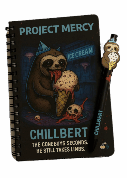 Project Mercy Notebook and Pen Set – Series 1 Chillbert – Powered by Smashpodz™