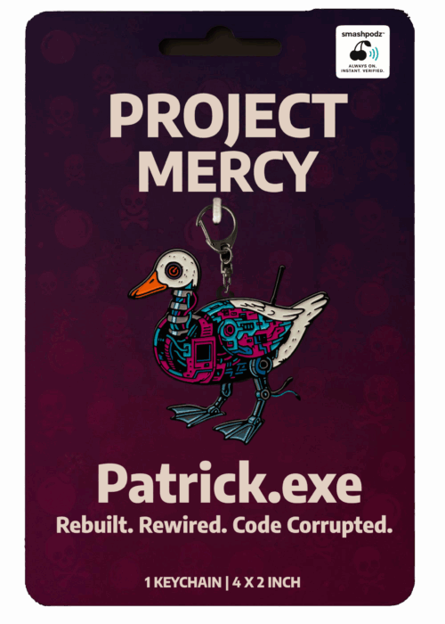 Project Mercy Keychain – Series 1 Patrick.exe – Powered by Smashpodz™