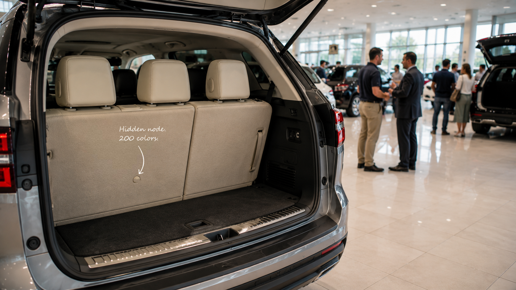 Digital Tripwire node placed inside vehicle