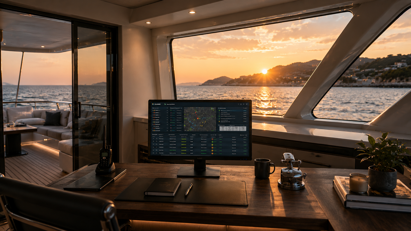Digital Tripwire forensic evidence report on laptop with marine insurance claim form, showing timestamped event log and chain of custody for marine theft claims